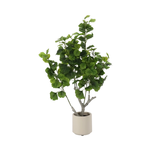 Umělá rostlina ginkgo v květináči 95 cm
