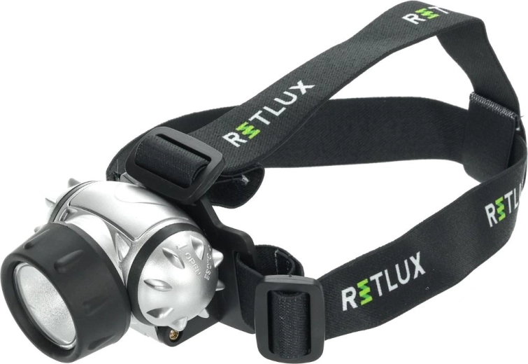 Retlux čelová svítilna s COB LED 3 W