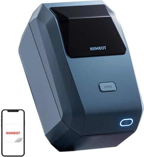 Přenosná tiskárna štítků NIIMBOT K3W – Modrá