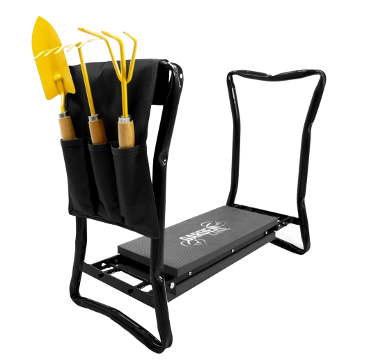 Skládací rám a kapsář na nářadí