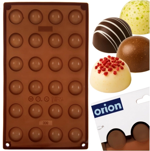 Až 24 dokonale kulatých pralinek najednou