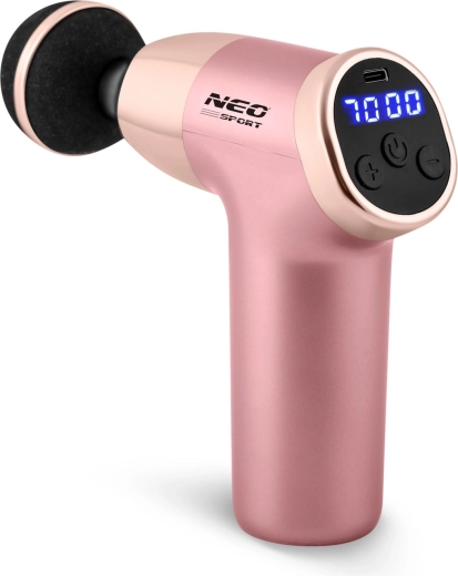 Přesná perkusní masáž s LCD a více rychlostmi