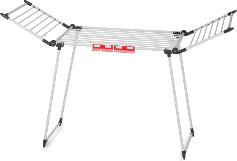 Vyklápěcí křídla a úchyty na bielizeň