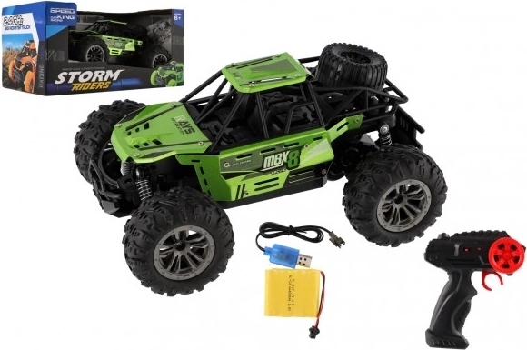 RC buggy terénní auto zelené 22 cm