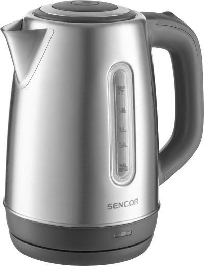 Rychlovarná konvice Sencor z nerezové oceli 1,8 l