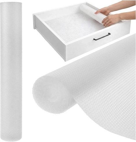 Protiskluzová ochranná podložka do zásuvek a skříněk RUHHY 500 × 50 cm