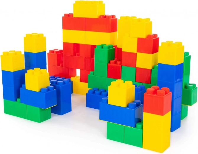 72 barevných kostek pro velké stavby