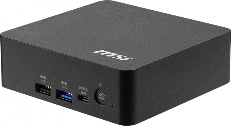 Mini pc MSI Cubi NUC AI s Intel Core Ultra 7, bez OS, Wi‑Fi 7, černý