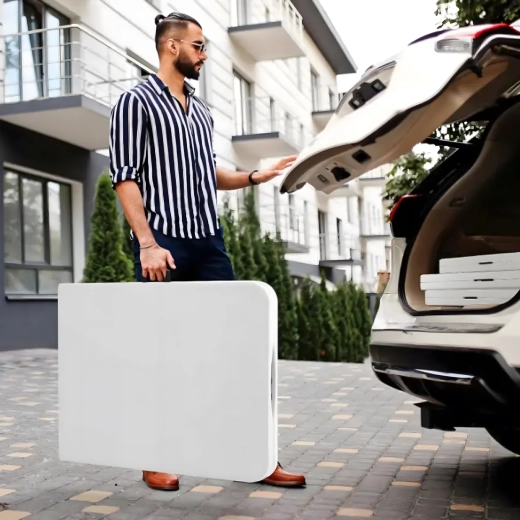 Skládání do kufříku s rukojetí