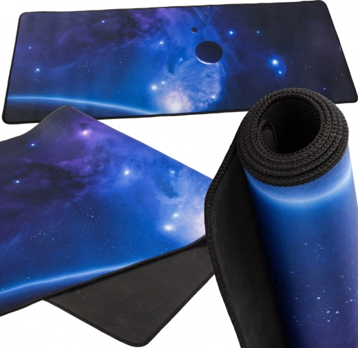 Velká podložka pod myš cosmos stars inside the world 80 × 30 cm