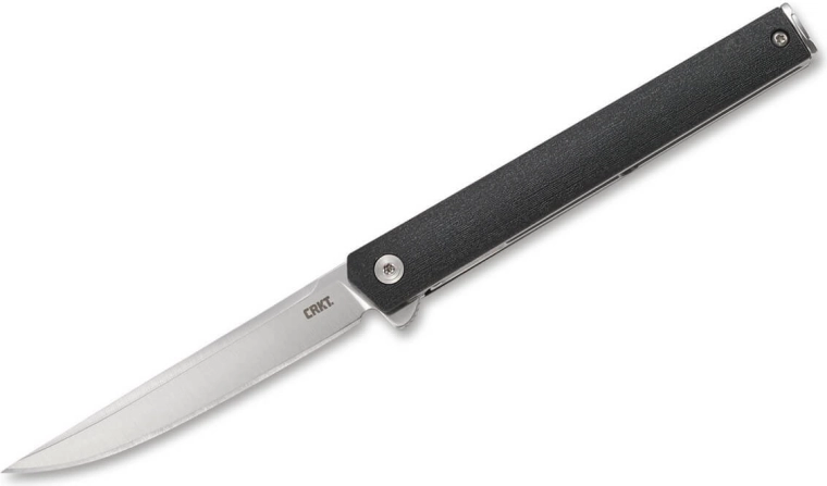CRKT CEO Flipper kapesní nůž 8 cm, černý, FRN