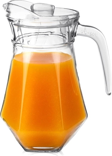 Skleněný džbán s víčkem 1,2 l