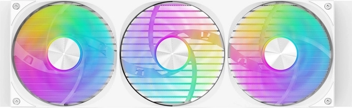 Integrovaný modul tří ARGB ventilátorů s PWM a tichým chodem