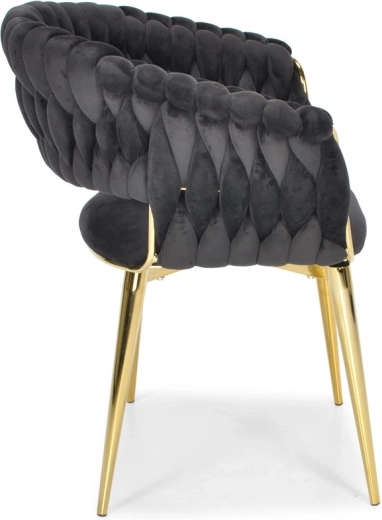 Pletené opěradlo s efektem „WOW“