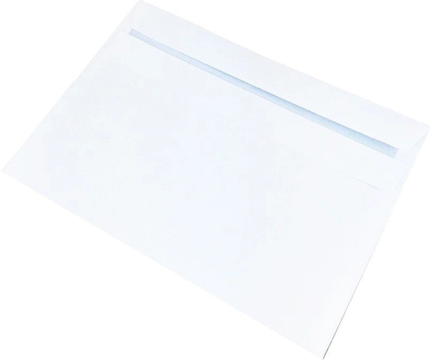 Obálky C6 samolepicí, bílé, bez okénka, 50 ks