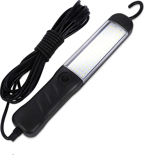 Dílenská LED lampa Renew Force 15 W s magnetem, hákem 360° a kabelem 9 m - 1 kus