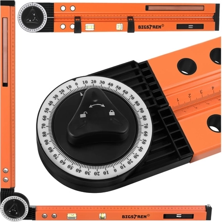 Pravítko 500 mm a funkce kružítka v jednom