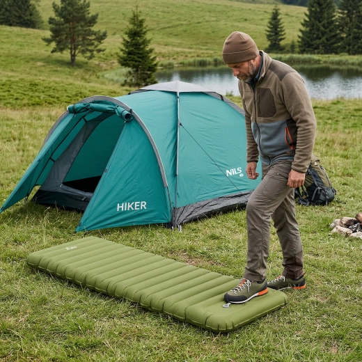 Integrovaná pumpa pro bleskové nafouknutí