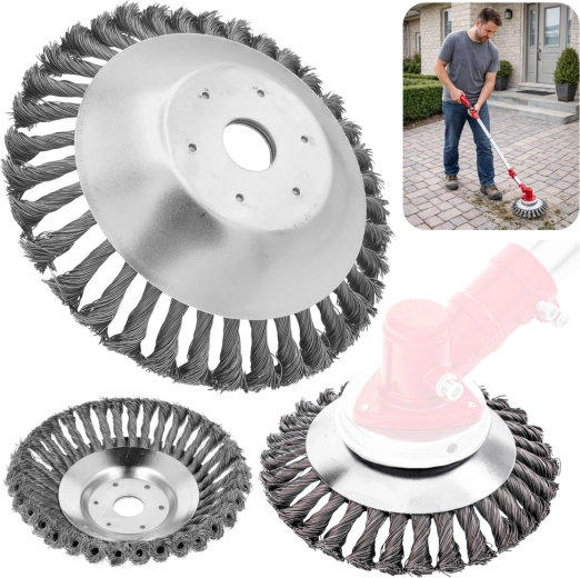 Drátěný kartáčový kotouč pro křovinořez 150 mm (25,4 mm)