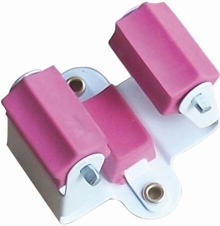 Flexibilní držák na zahradní nářadí 20–40 mm, kov a TPR, 2 ks