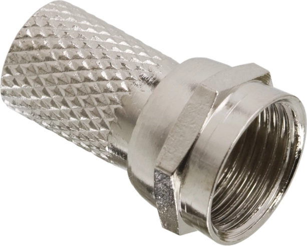 Prémiová F zástrčka se závitem pro kabel RG6