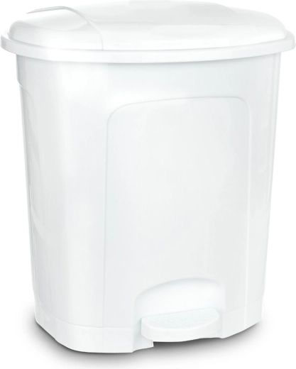 Odpadkový koš s pedálem 11,5 l bílý