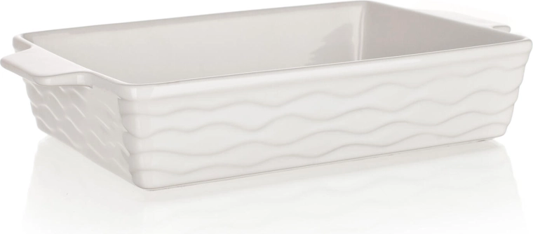 Keramická zapékací forma obdélníková 33 × 21 cm CULINARIA bílá