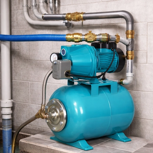 Vodárna (hydrofor) s tlakovou nádobou 50 l, 750 w