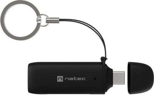Čtečka karet NATEC Scarab C USB‑C SD/microSD (USB 3.2 Gen 1)