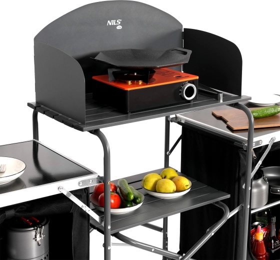 Stabilní pracovní plocha se závětřím