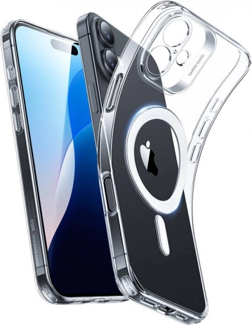 Průhledné pouzdro ESR Zero Clear HaloLock pro iPhone 16