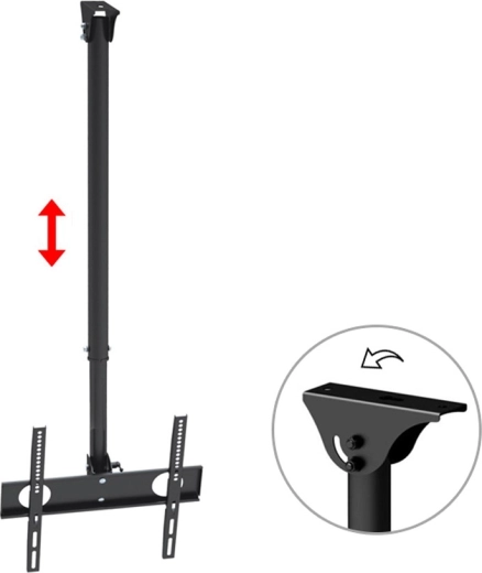 Stropní držák na TV pro 32-65" Maclean