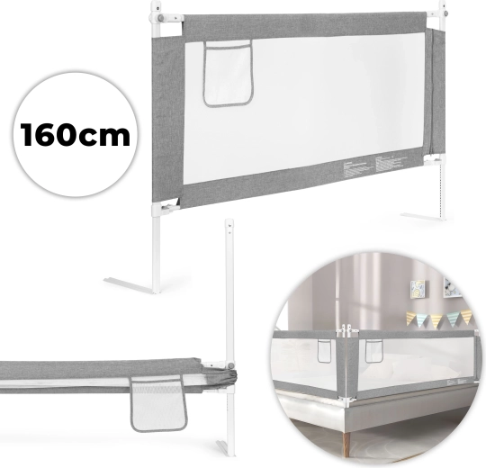 Dětská bezpečnostní zábrana na postel ECOTOYS 160 cm