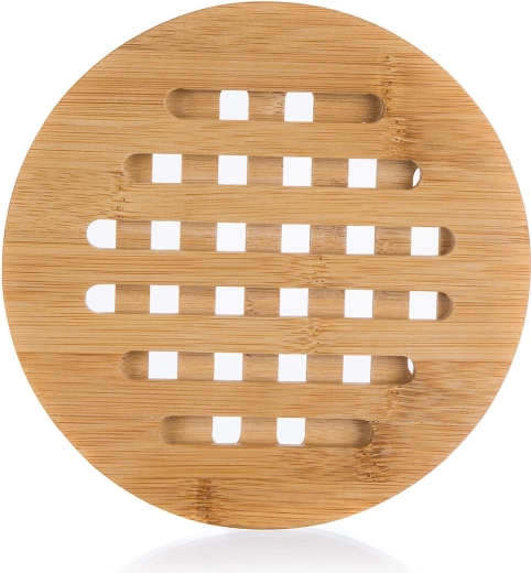 Dřevěná bambusová podložka BRILLANTE 17,5 cm
