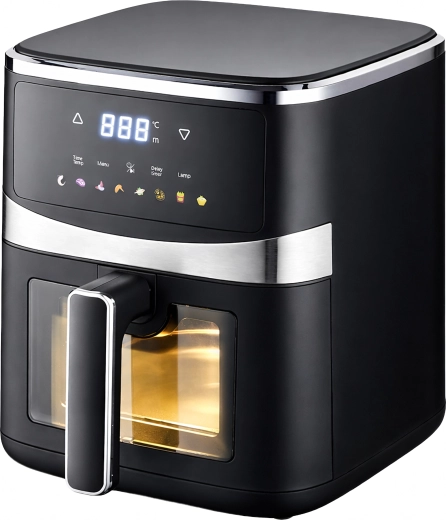 Horkovzdušná fritéza air fryer 5 l, 1500 w, 8 programů