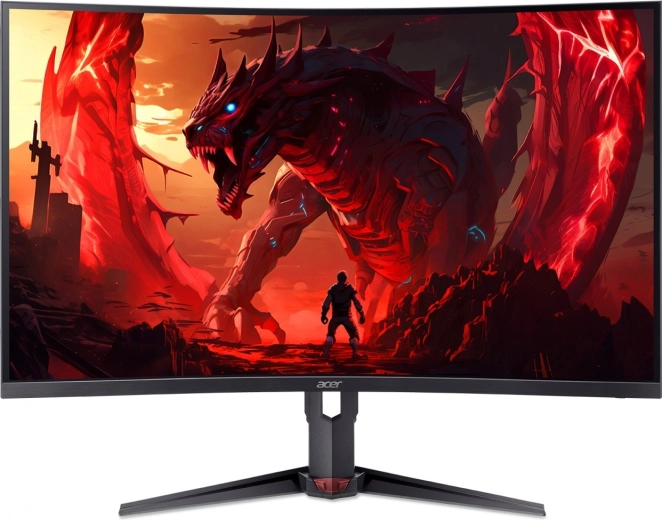 Acer zakřivený herní monitor 27" VA 240 Hz 1 ms, 2× HDMI a DisplayPort