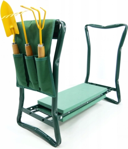 3v1: sedátko, klekátko a úložiště nářadí