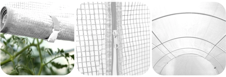 Pohodlný vstup na zip a praktické rolování