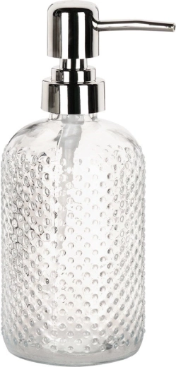 Kvalitní čiré sklo se zdobenou texturou