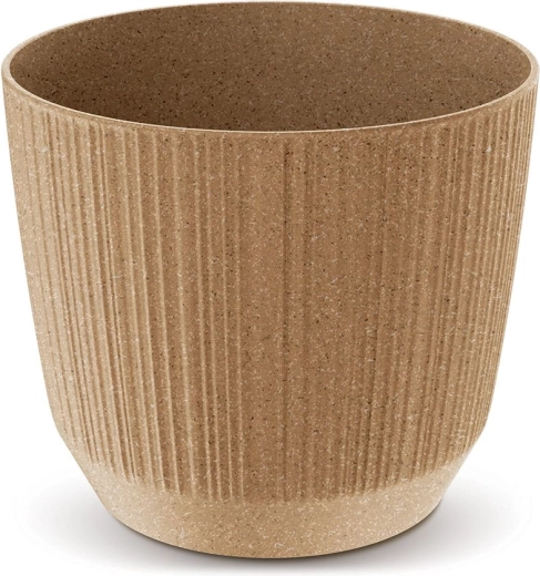 Květináč Ryfo Eco Wood 14,6 cm – naturo