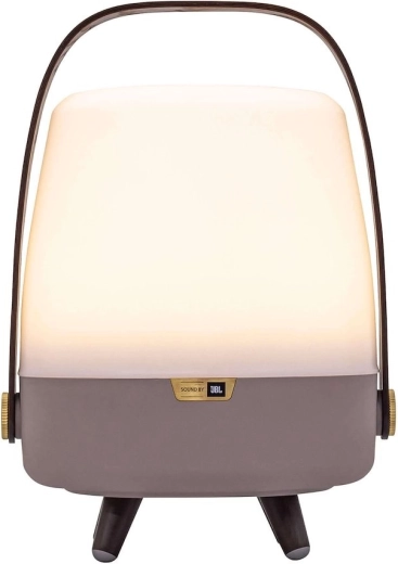 Kooduu Lite-up Play Mini přenosná lampa s reproduktorem JBL – Šedá
