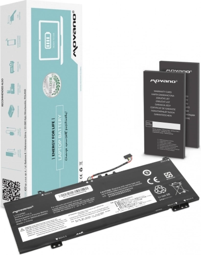 Movano baterie do notebooku Lenovo Yoga 530-14IKB (L17C4PB0, L17M4PB0) 5800 mAh 44 Wh