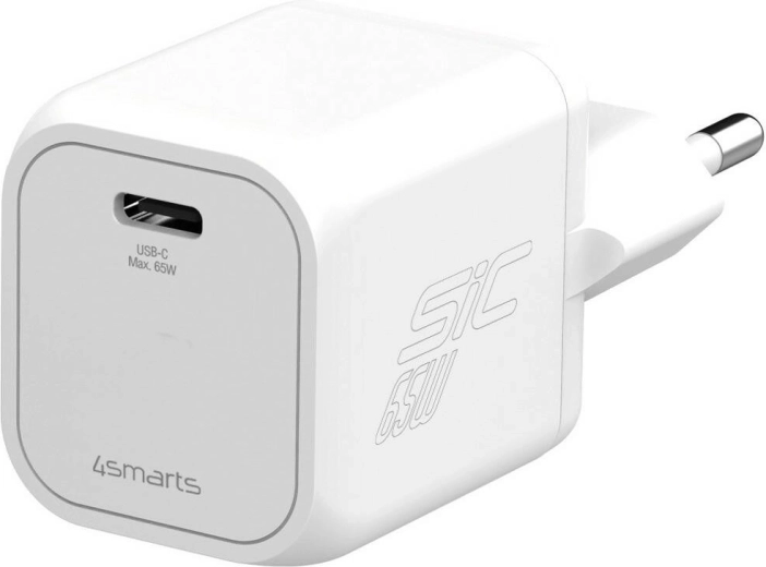 Síťová nabíječka 65 W PD SiC bílá