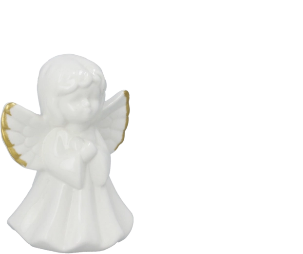 Vánoční dekorativní figurka anděla - 1 kus