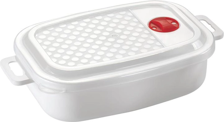 Plastová dóza do mikrovlnné trouby HEIDRUN 1,5 l s víkem