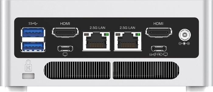 Bohatá konektivita a 4K na více monitorech