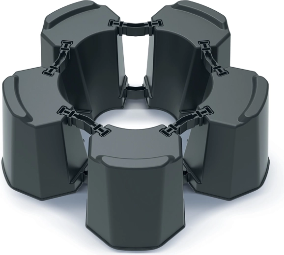 Stabilní a bezpečné usazení