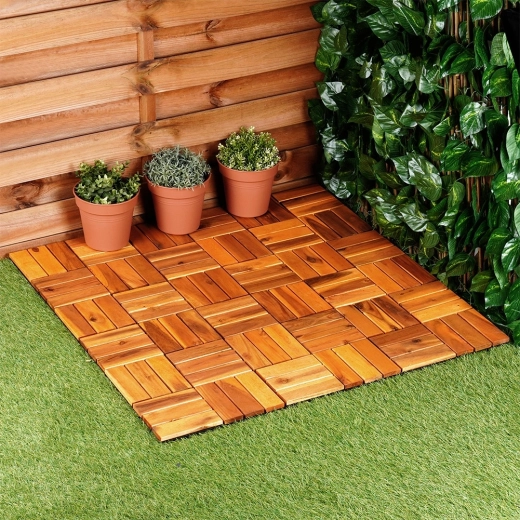 Modulární dlaždice pro terasy a balkóny