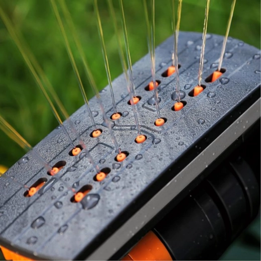 Široké pokrytí díky 16 tryskám