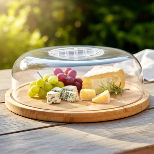 Čerstvost a ochrana pod průhledným poklopem